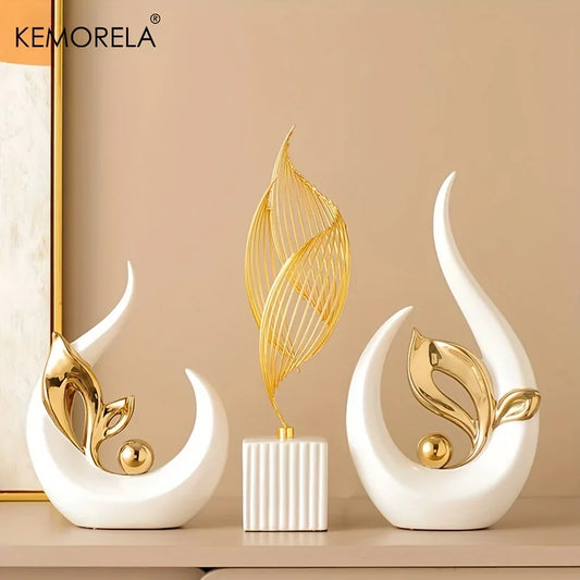 Figurine nordique en céramique pour une décoration moderne